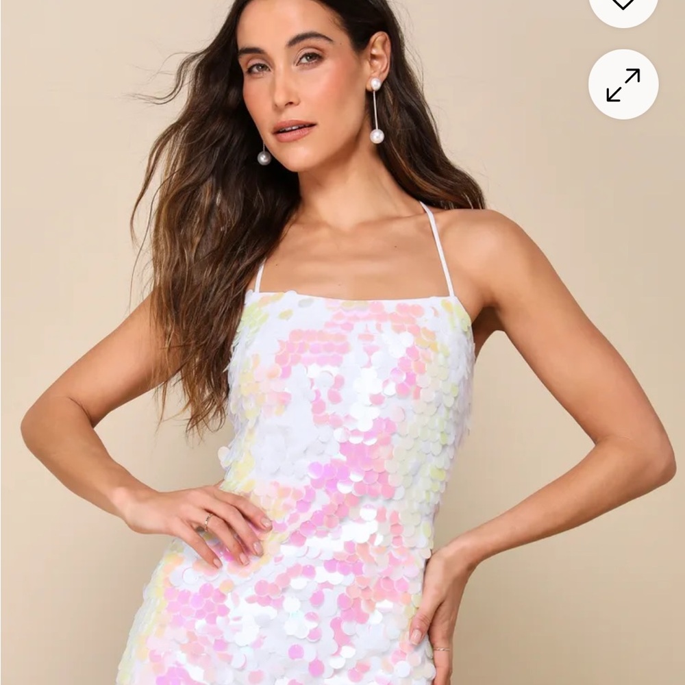 Iridescent Sequin Dress